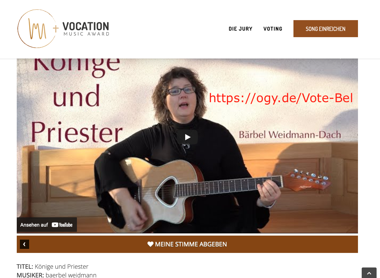 Das Voting beim Song Contest beginnt